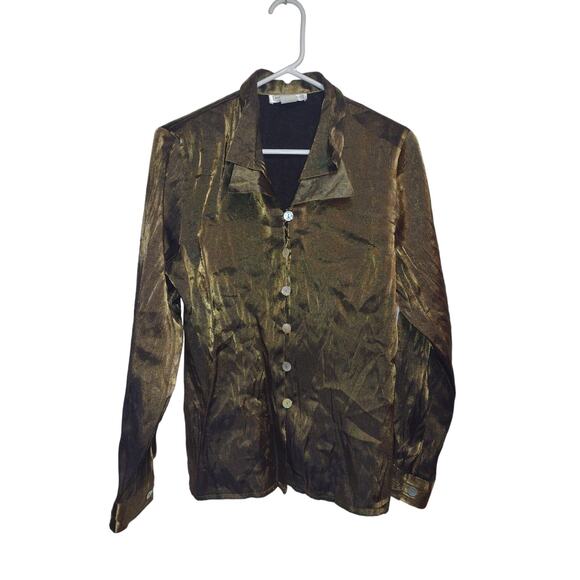 Impressions of California Women's Button Up Shirt Size 8 - Picture 1 of 1